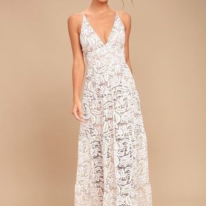 Dress the Population Sophia Melina Lace Dress Small EUC